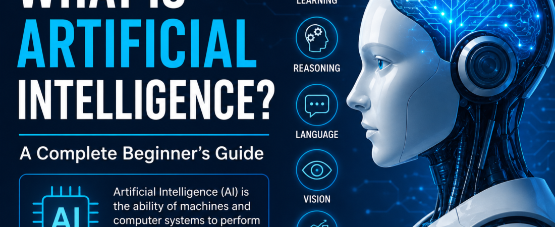 What Is Artificial Intelligence? A Complete Beginner’s Guide